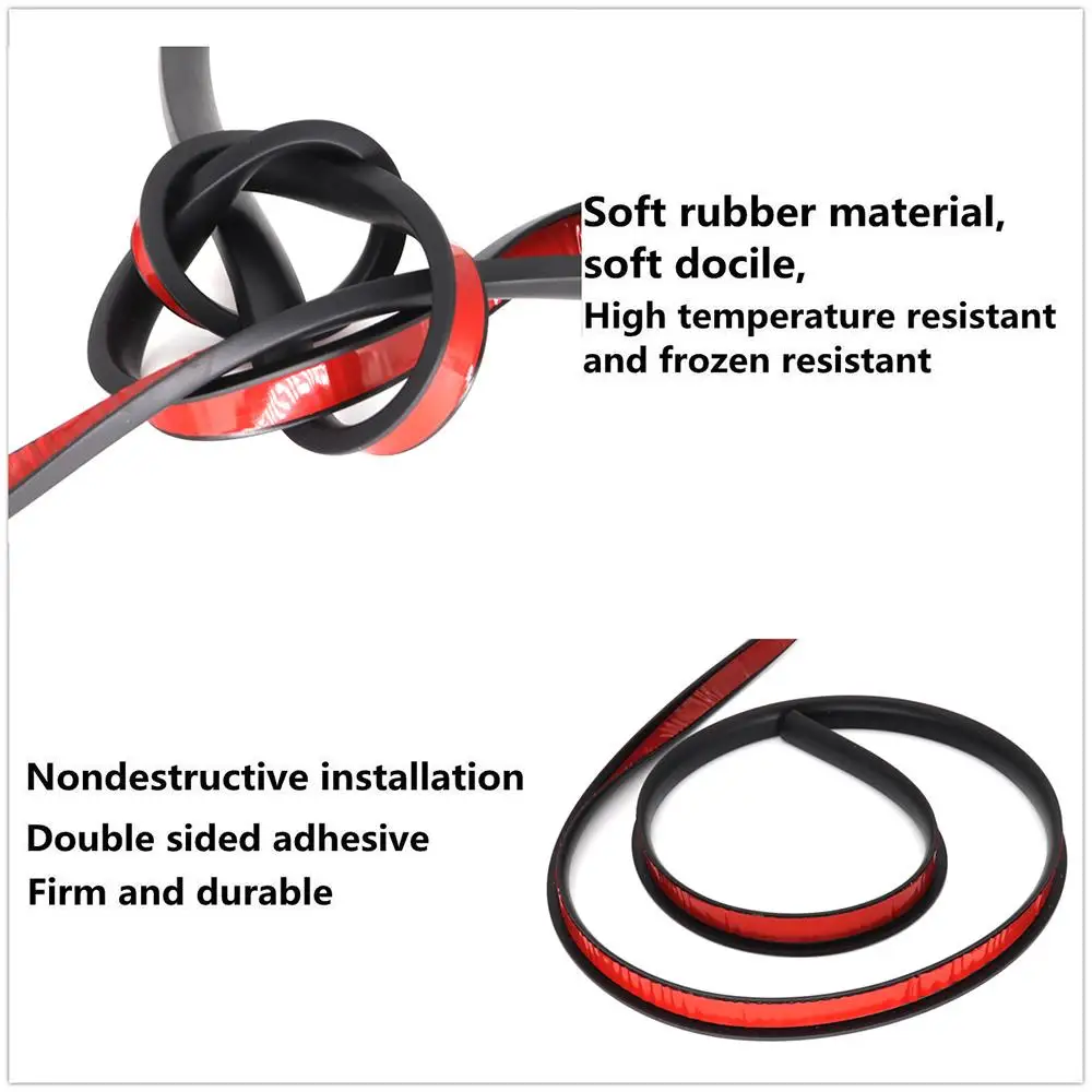 Acheter Universal Rubber Car Seal Strip Fender Flares Arches Wing