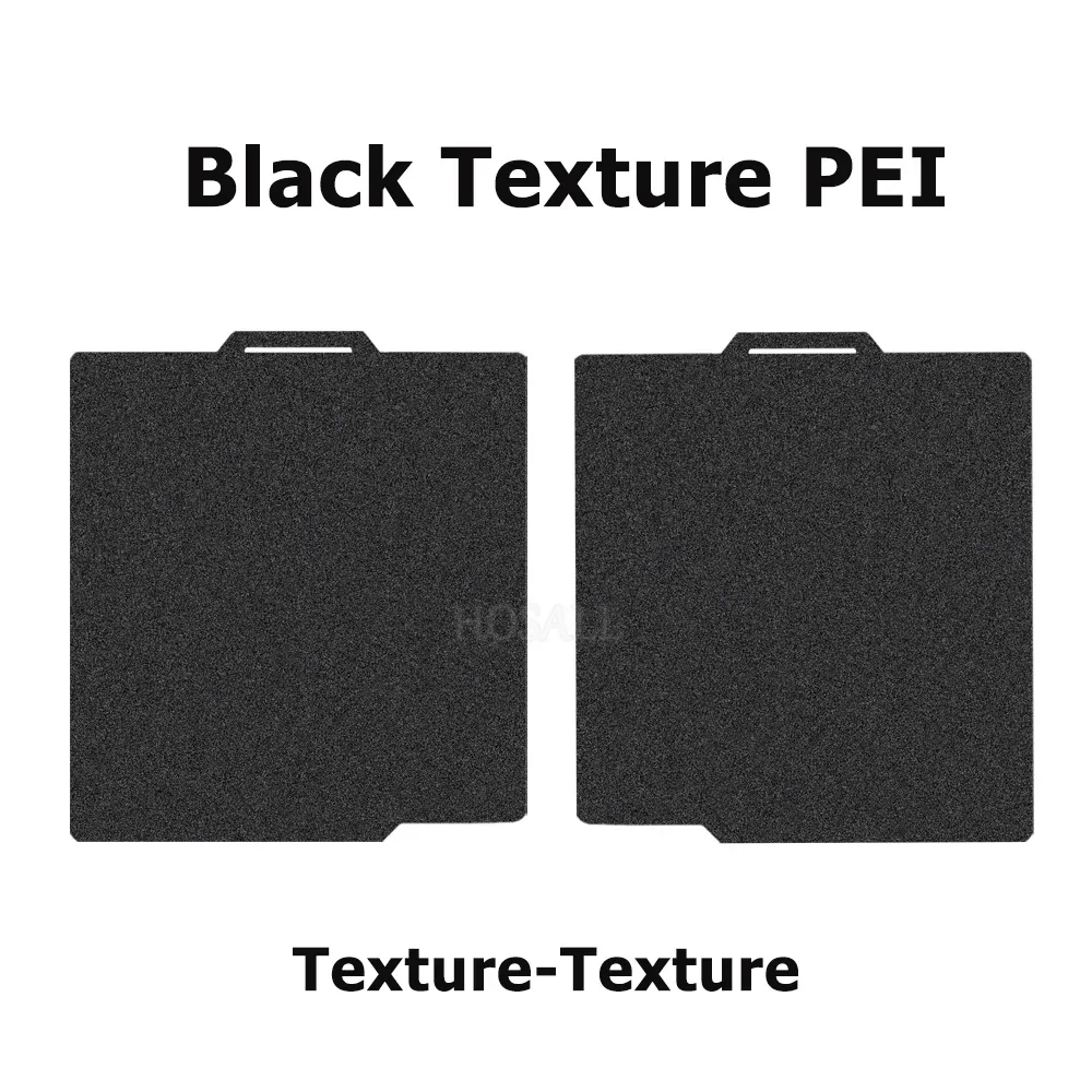 Glacier Cool Build Plate For Bambu-Lab P2S P1S P1P X1C X1E A1 3D Printers Double-Sided PEI Textured Spring Steel Sheet 257x257mm