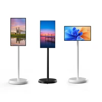 Téléviseur intelligent 4K 27 pouces 2026 Android 13 avec écran tactile Incell, TV en direct pour l'extérieur avec support et batterie 6 Go + 128 Go 3