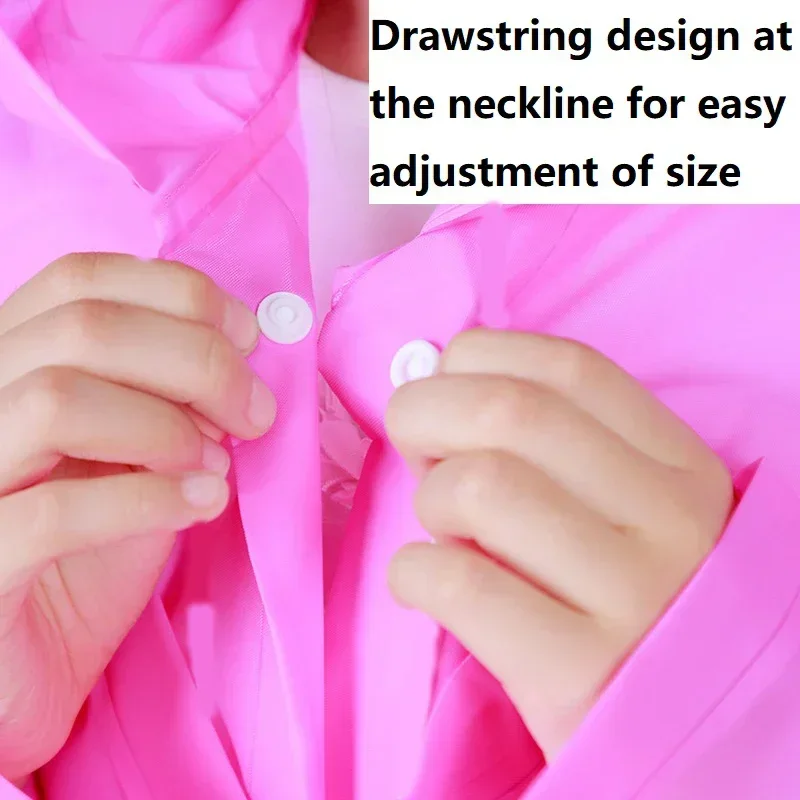 Children's Yellow Waterproof Raincoat Poncho