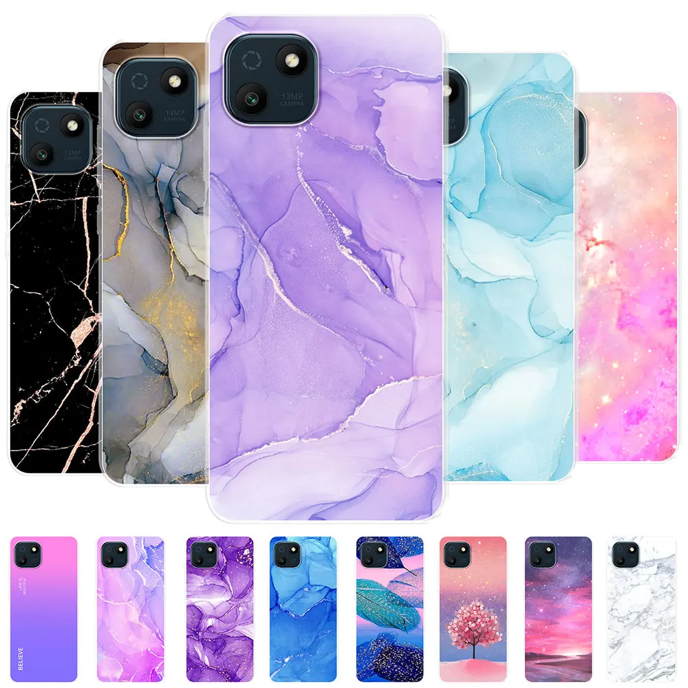 Per Wiko T10 Custodia Cover Fashion Cover Posteriore Trasparente Per Wiko T10 Paraurti Morbido In Silicone Trasparente Per Wiko T10 T 10 Fundas Coque