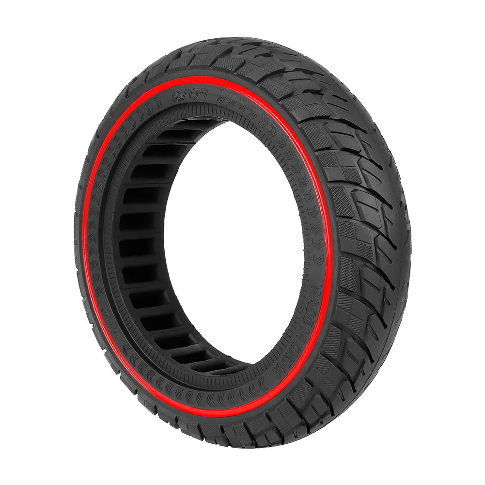 

1pc 60/70-7.0 Scooter Solid Tyre Off-Road Solid Tire For -Xiaomi 4Pro Electric Scooter Rubber Cycling Equipment Black