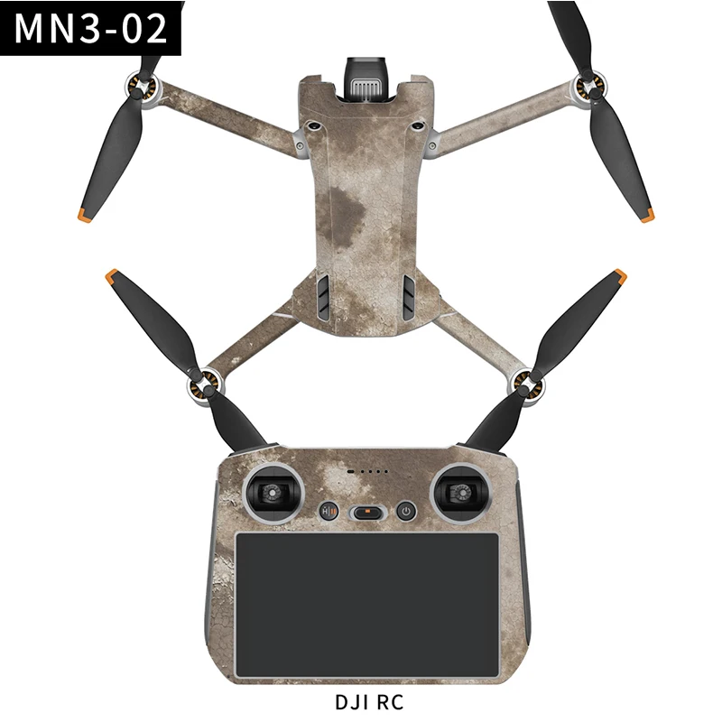 PVC Stickers for DJI Mini 3 Pro Skin for DJI RC/DJI RC-N1 Remote Control Sticker Scratch Resistant Waterproof Accessories drone accessories