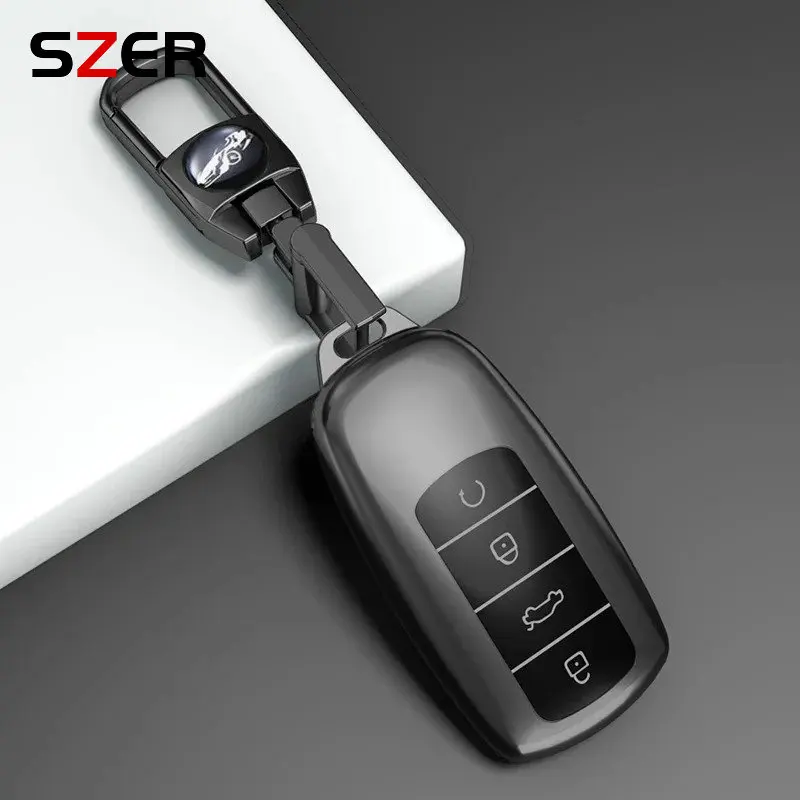 Chery Car Key Case Cover Holder Fob For Chery Tiggo 8 Pro Tiggo 8plus 5 plus 7pro 7 Pro Max Omoda 5 C5 Modod key case,key case cover,car key shell