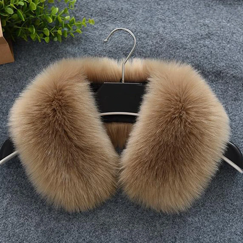 

Women Fur Scarf Collar Detachable Warm Winter Autumn Neckerchief Accessories