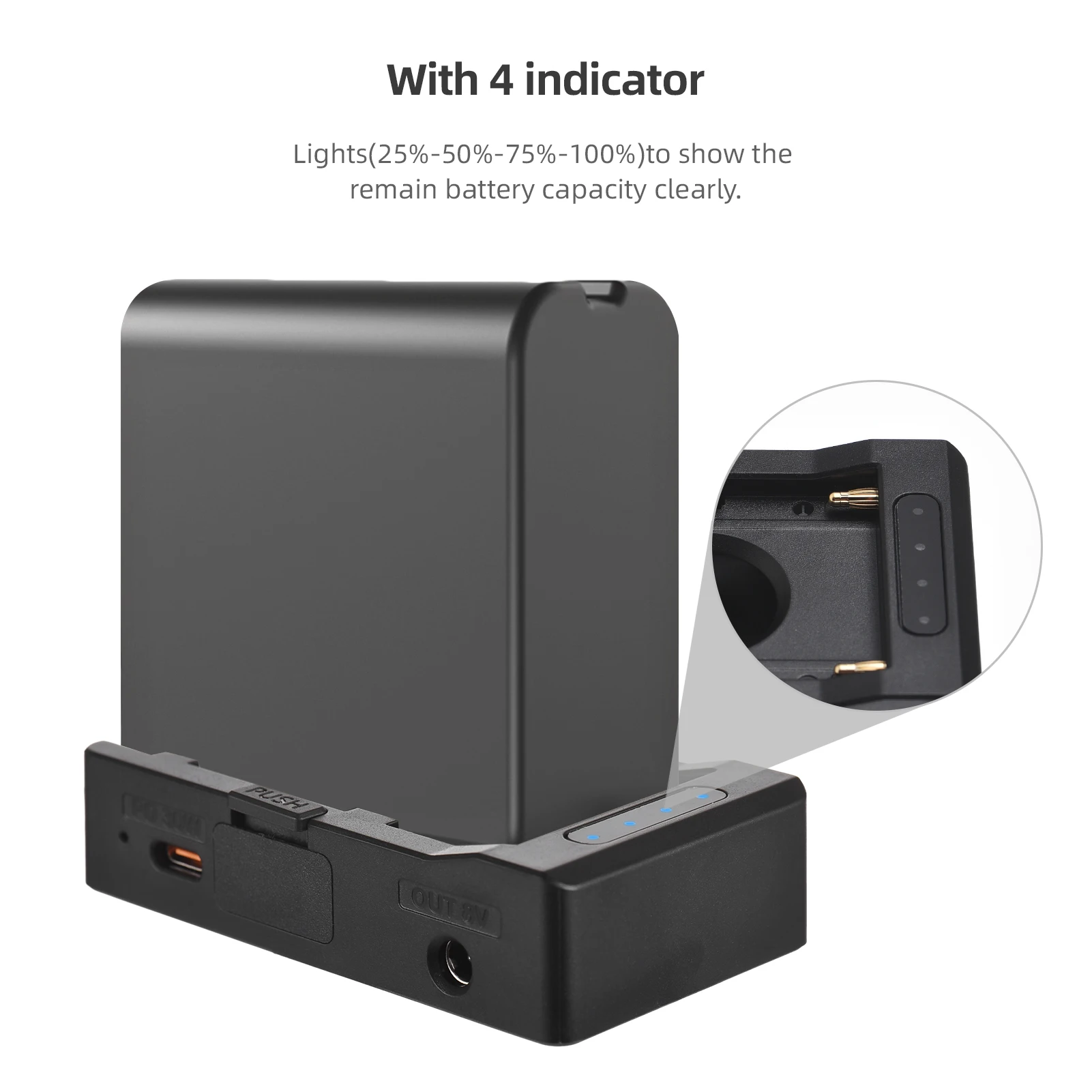 Battery Adapter Plate 1/4 Inch Screw Hole Cold Shoe Adapter Battery Plate for NP-F550 for NP-F750 np-f battery