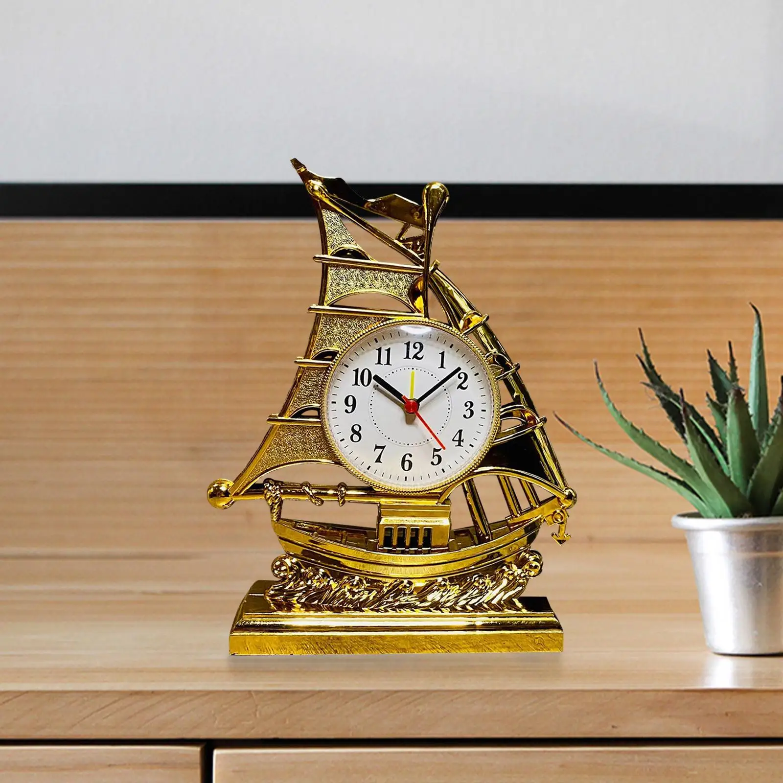 Table Clocks, Alarm Clock, Home Decoration, Candle Statue, Shape Bedside Clocks,