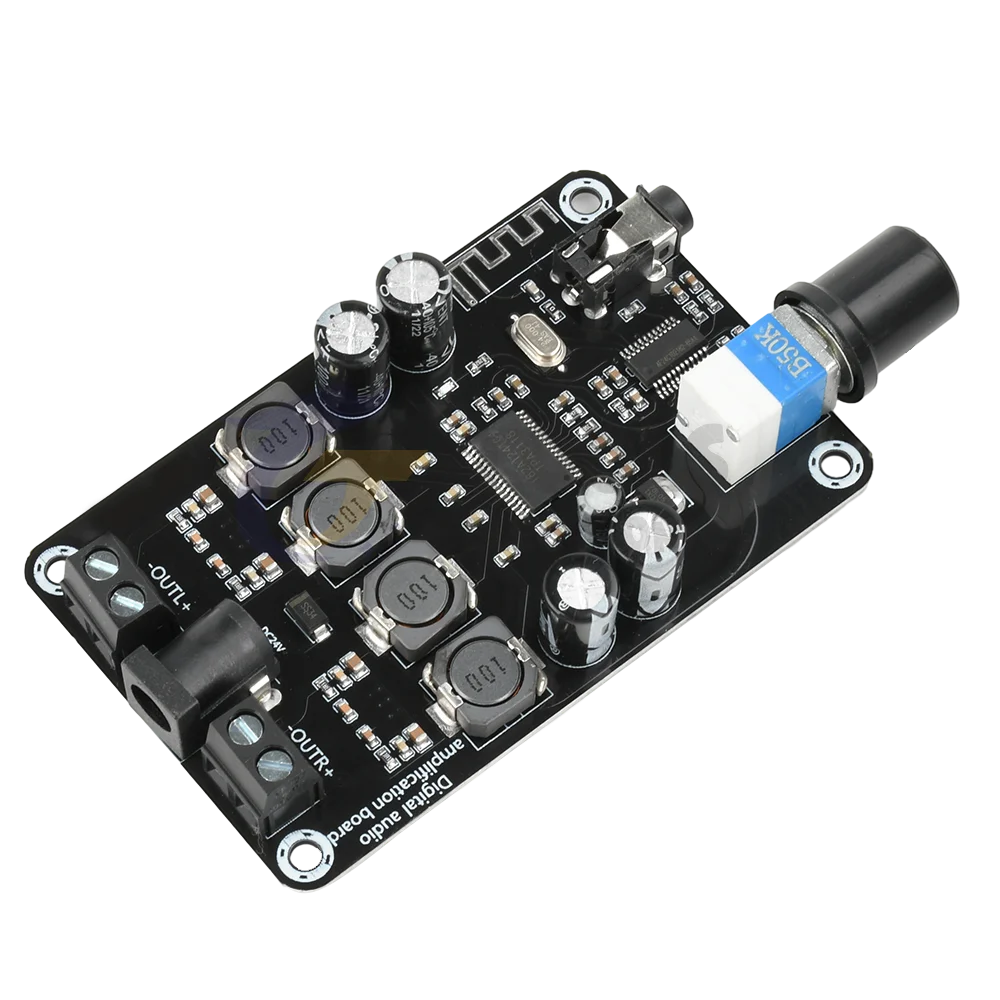 TPA3118D2 Stereo Digital Audio Power Amplifier Board XH-A415 DC12-24V High-Power Adjustable Audio Amplifier Board Amp Module - 5