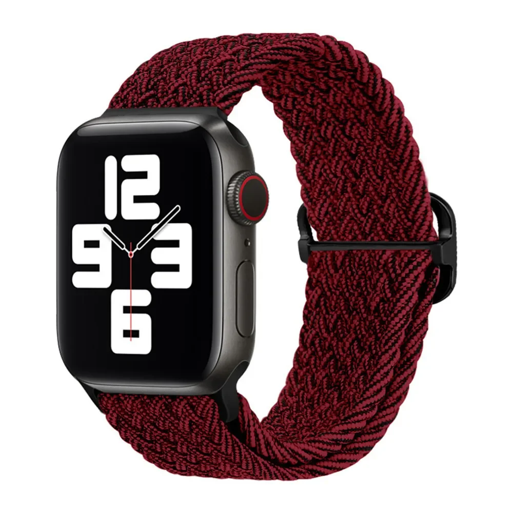 Braided Solo Loop Elastic Nylon Bracelet