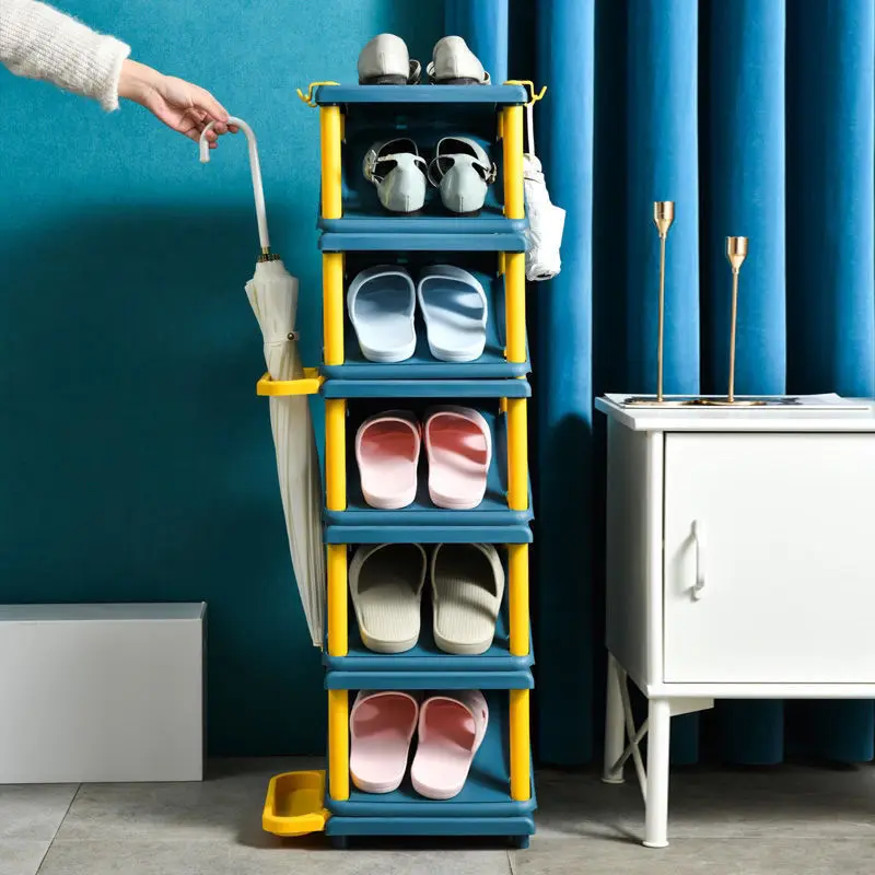 

Shoe Rack Door Narrow Simple Multi-layer Shoe Cabinet Strong Shoe Rack Shelf Multifunctional Shoe Rack Household Space Save Pop