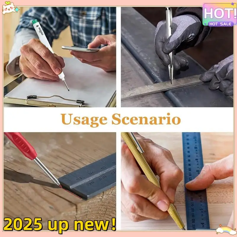 섬세한 질감-기계 목공 연필 세트 목수, 건설 노동자에게 적합한 낙서 마킹 도구..