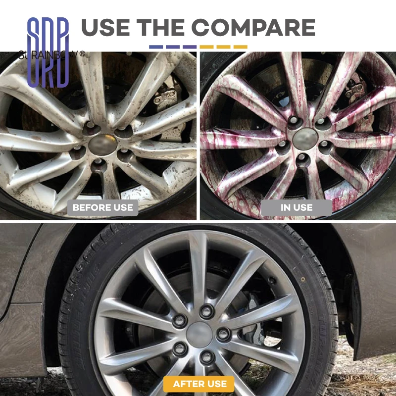 Car Iron Remover-Iron Remover Spray for Car Detailing Remove Particles in Paint Use Before Wax or Wash