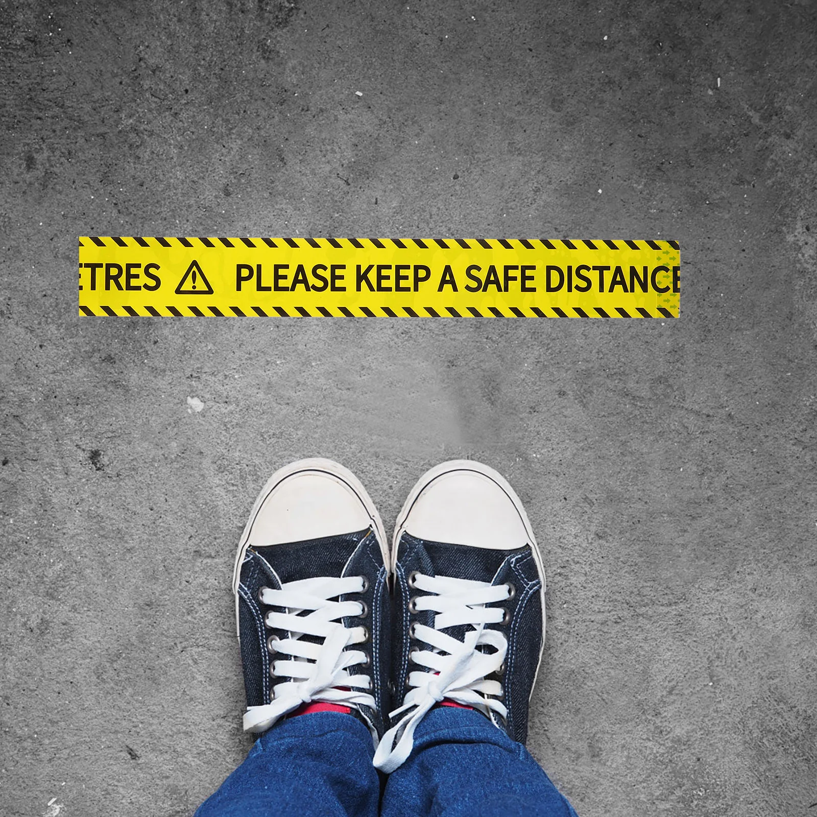 Рисунок 2 - 1 рулон, наклейка для надписи «Соблюдайте