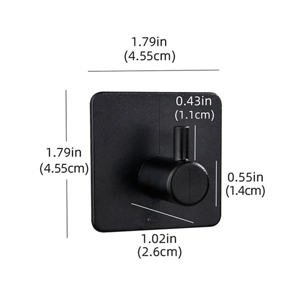 

Key Rack Holder Towel Hooks Wall Coat Rack Igh Powerful Adhesive Plastic Closets Foyers High Quality Hanging Storage