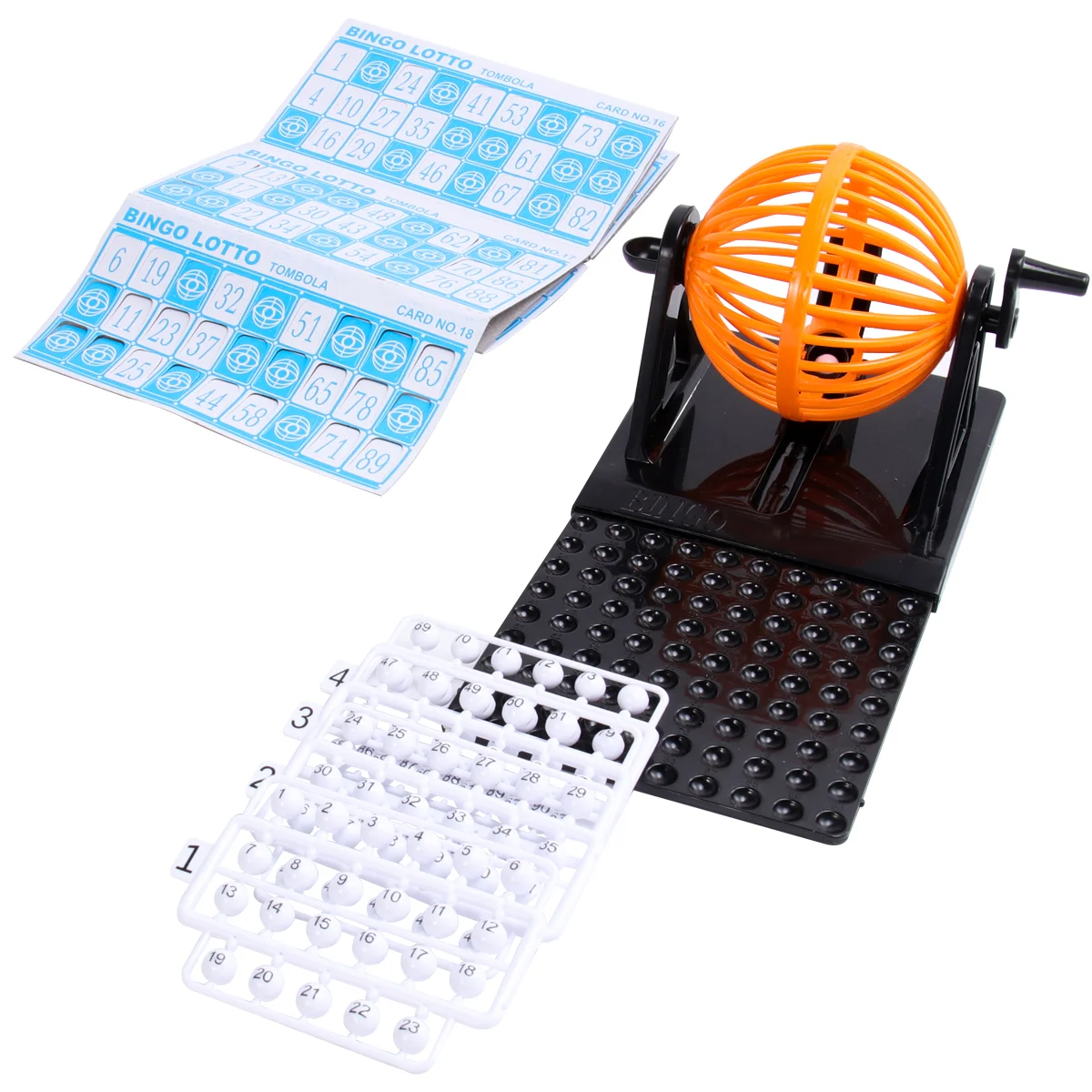 1pc Kids Bingo Machine Bingo Game Set Bingo Game for Toddlers Bingo Game for Kids Bingo Lotto Game Set Bingo Game Machine