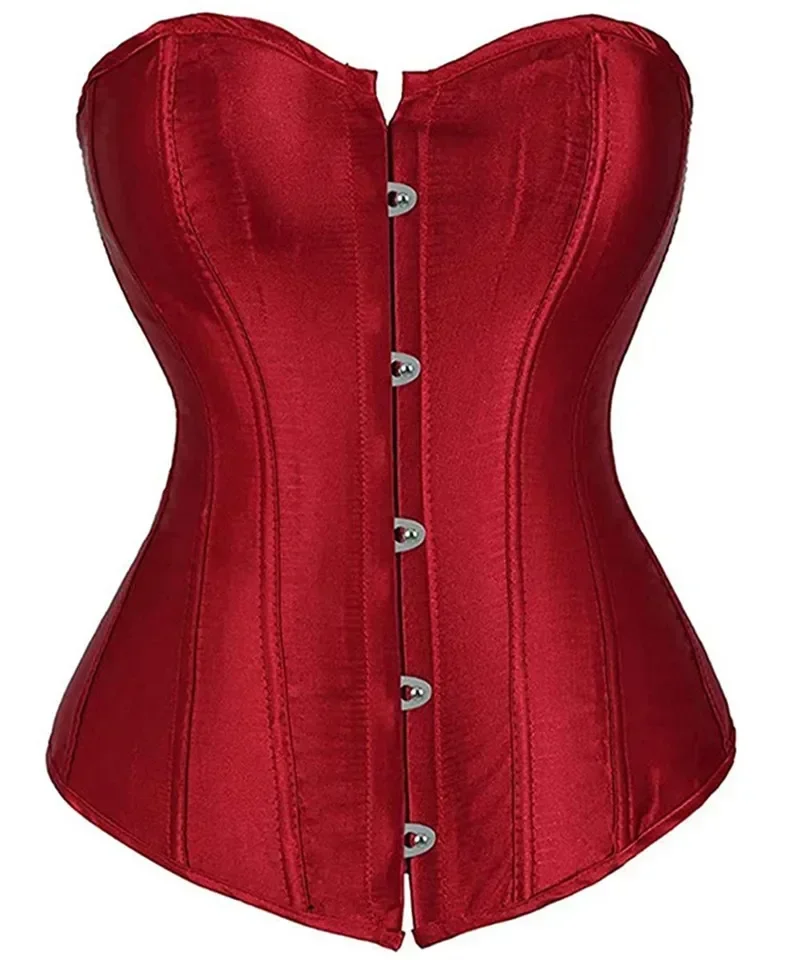 Corset Bustier Top Body Shaper Lace Lingerie Plus Size Women