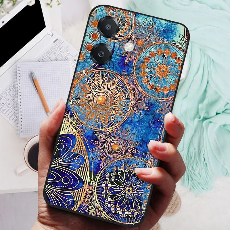 Black Lion & Wolf Silicone Soft Back Case - Protective Shell