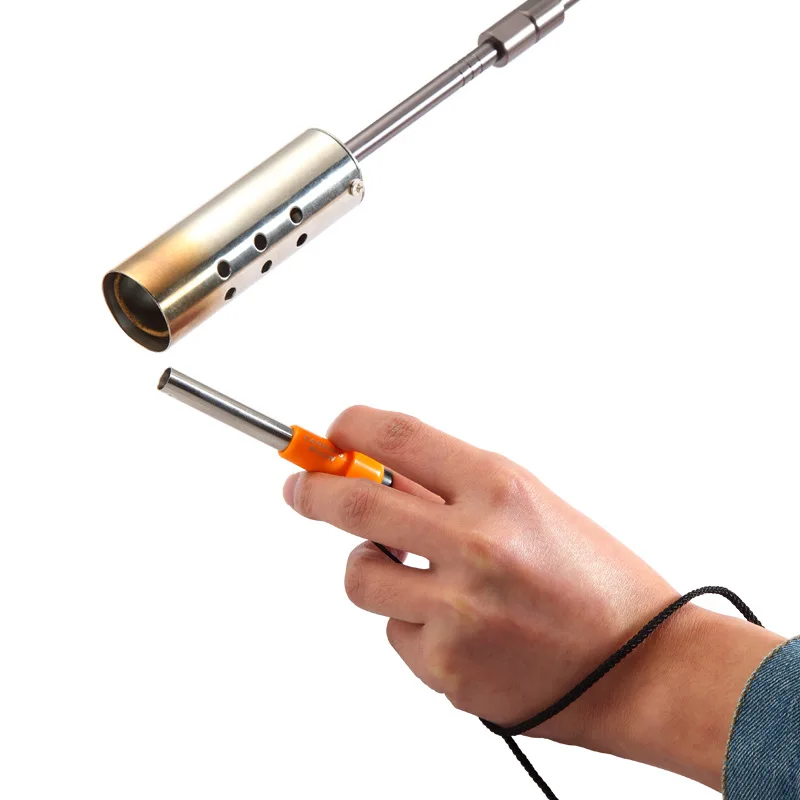 CAMPINGMOON I-1010 Multi-Use Flame Gun Lighter Flamethrower Gas Gun Spray Torch Gas Burner Singeing Flamethrower