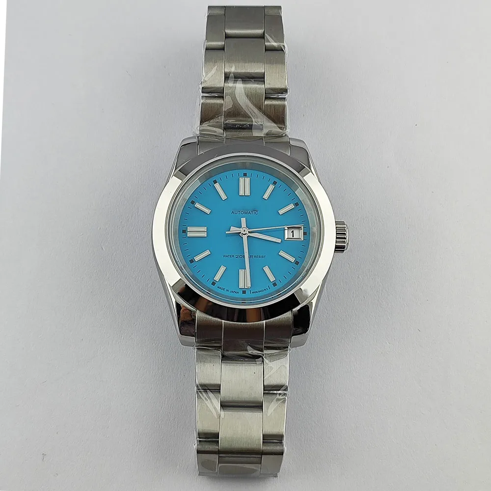 

39mm watch S dial NH35 watch dial sapphire glass NH35 movement men's fashionable business waterproof watch