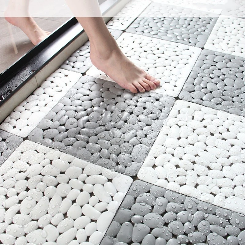 Bathroom Splicing Nonslip Mat Toilet Shower Full Spread Floor Mat Bath