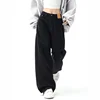 High Waist Wide Leg Black Jeans Women's Loose Fit High Street Spring Autumn New Style American Hot Sale Of The Season Trendy Flo