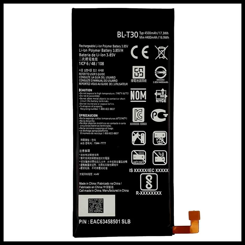 

Оригинальный аккумулятор BL-T30 LG X Power 2 M320F M320TV M322 Fiesta 2 L63BL X POWER 2 аккумулятор BL T30 BLT30