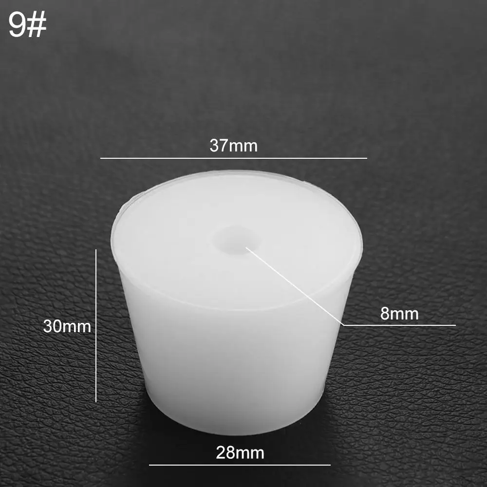 Acid Alkali Resistant Silicone Water Pipe Conical Fermenter Cover Silicone Plug Test Tube Bottle Stopper