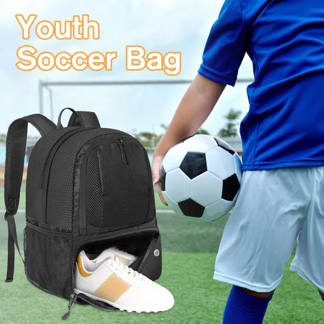 OPHIDIAN  Shoulder waterproof sports equipment bag outdoor soccer basketball volleyball bag convenient lightweight storage bag 3