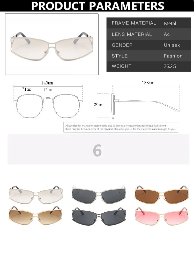 Vintage Inspired Oversized Gradient Steampunk Sunglasses With Mirror Lenses