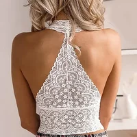 Women Lace Bras Padded Bralette Bustier Crop Tops 4