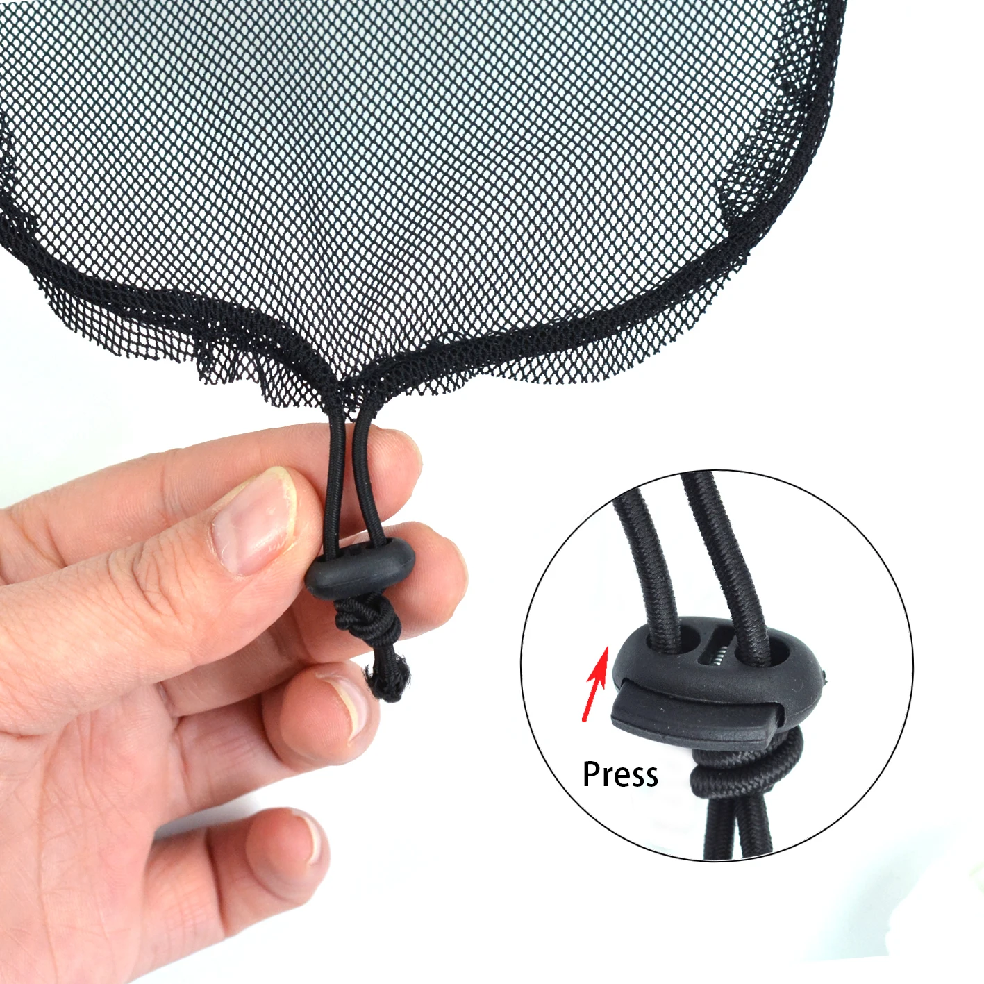 1Pc Ponytail Drawstring Base Net Round/Square Elastic Mesh Pony Tail Net Wig Accessories Making Ponytail Afro Puff wig accessories