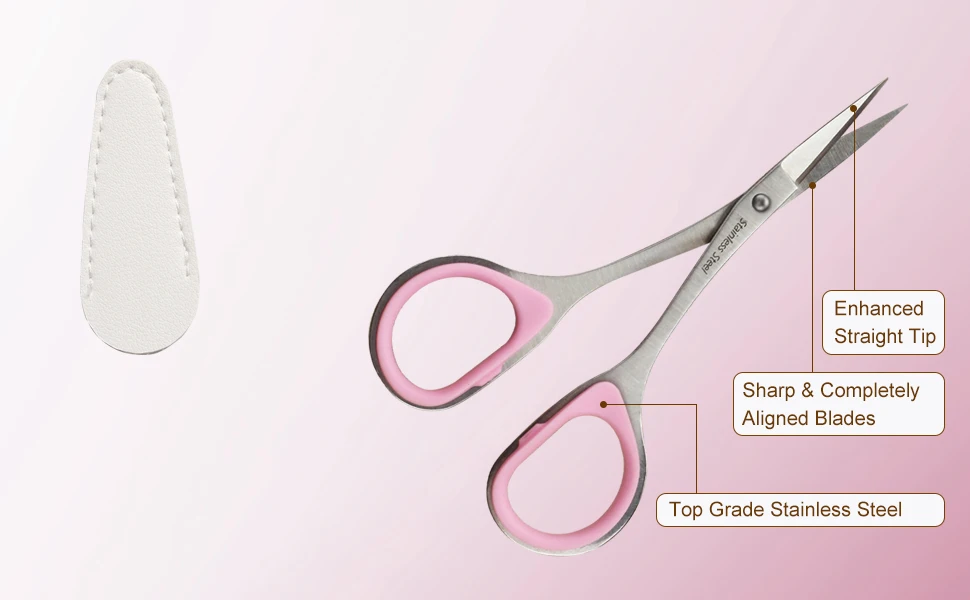 Description Picture 3 of itemStainless Steel Thread Yarn Fabric Scissors with Safe Cover for Embroidery, Quilting, Sewing, Knitting, Crafting Cross Stitch
