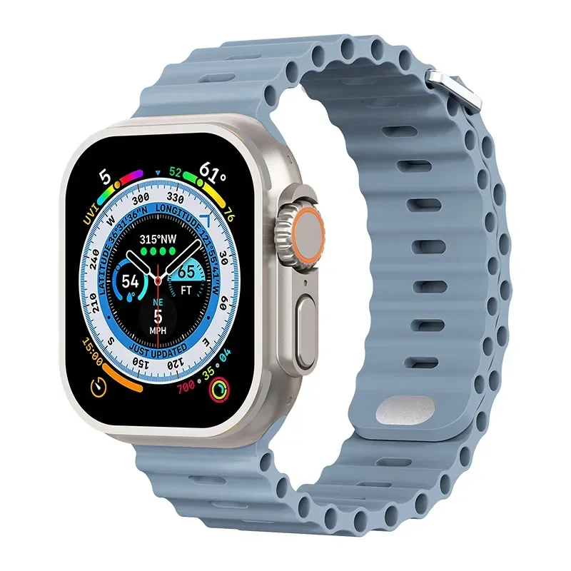 Ocean Silicone Watch Band Strap - Premium Durable Design