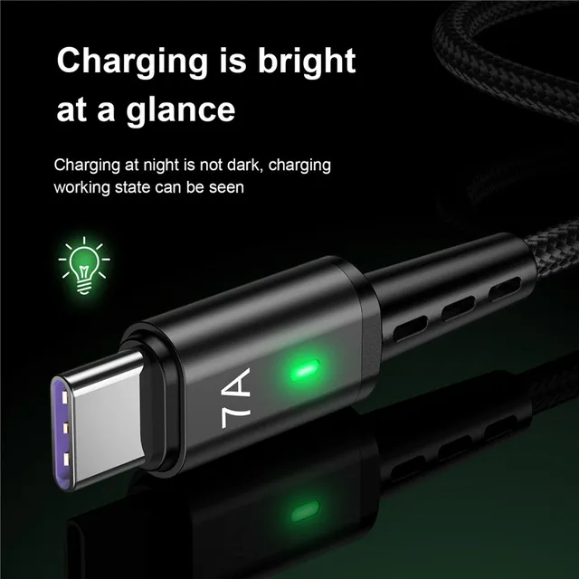 45626-f121d3.jpg Fil de câble USB de type C pour téléphone portable, charge rapide