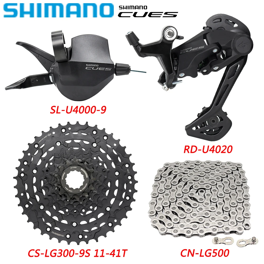 SHIMANO CUES U4000 1X9 Speed Shifter Lever RDU4020 Derailleurs MTB