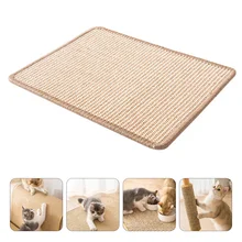 

Grinding Claws Mat Sisal Grinding Claws Cushion Scratching Board Cat Mat