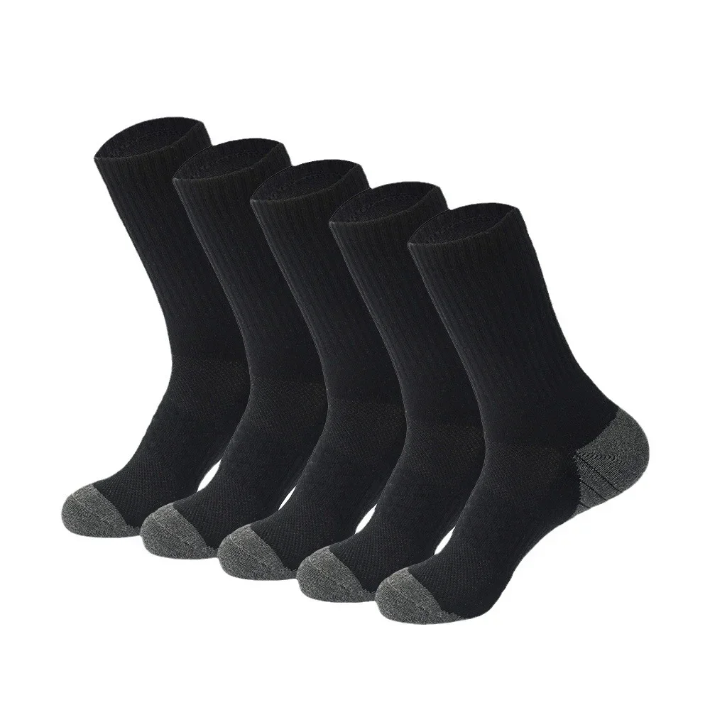5 Pair Men's Ankle Socks with Cushion Athletic Running Socks,Performance Cushioned Breathable with Support Crew Socks 6 S4be2c771ae084fb8a93673314afb9813r