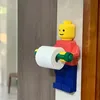 3D Printing Toilet Paper Roll Holder Building Robot  Household Tissue Box Creative Paper Roll Rack Home Decoration 1