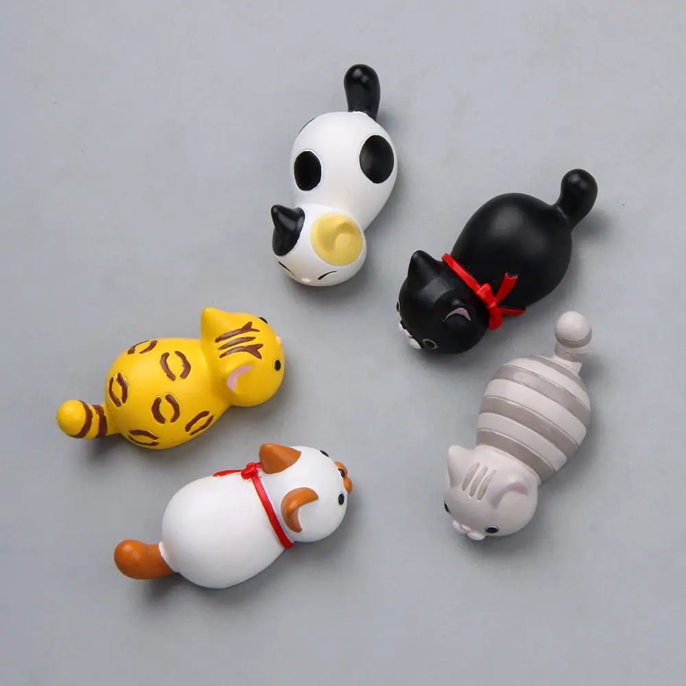 

Cute 3D Animal Home Decoration Gift Cat Magnetic Paste Fridge Magnet RefrigeratorStickers Refrigerator Paste