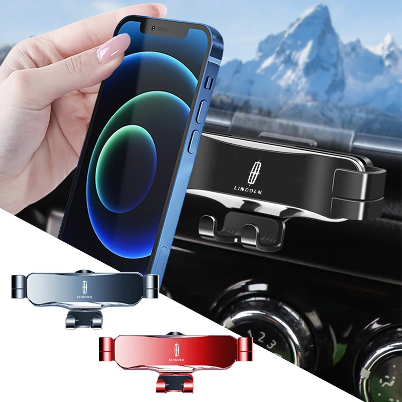 Supporto Per Telefono Da Auto Supporto Per Presa D'Aria Supporto Universale Per Auto Per Lincoln Aviator Continental Mkc Mks Mkt Mkx Navigatore Mkz