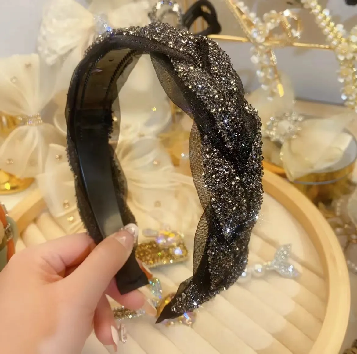 

Light luxury fashion headbands for women, hair bands for girls, korean hair accessories