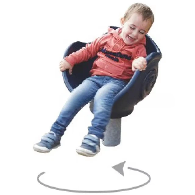 Spinning Safe Children's outdoor indoor unpowered rotating seat spinner Children's ...