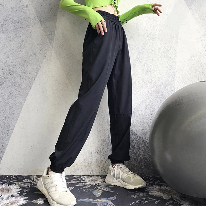 Women Training Pants Sports Trousers Exercise Fitness High Waist Tracksuit Pants Running Jogging Sweatpants Workout Yoga Pants 5