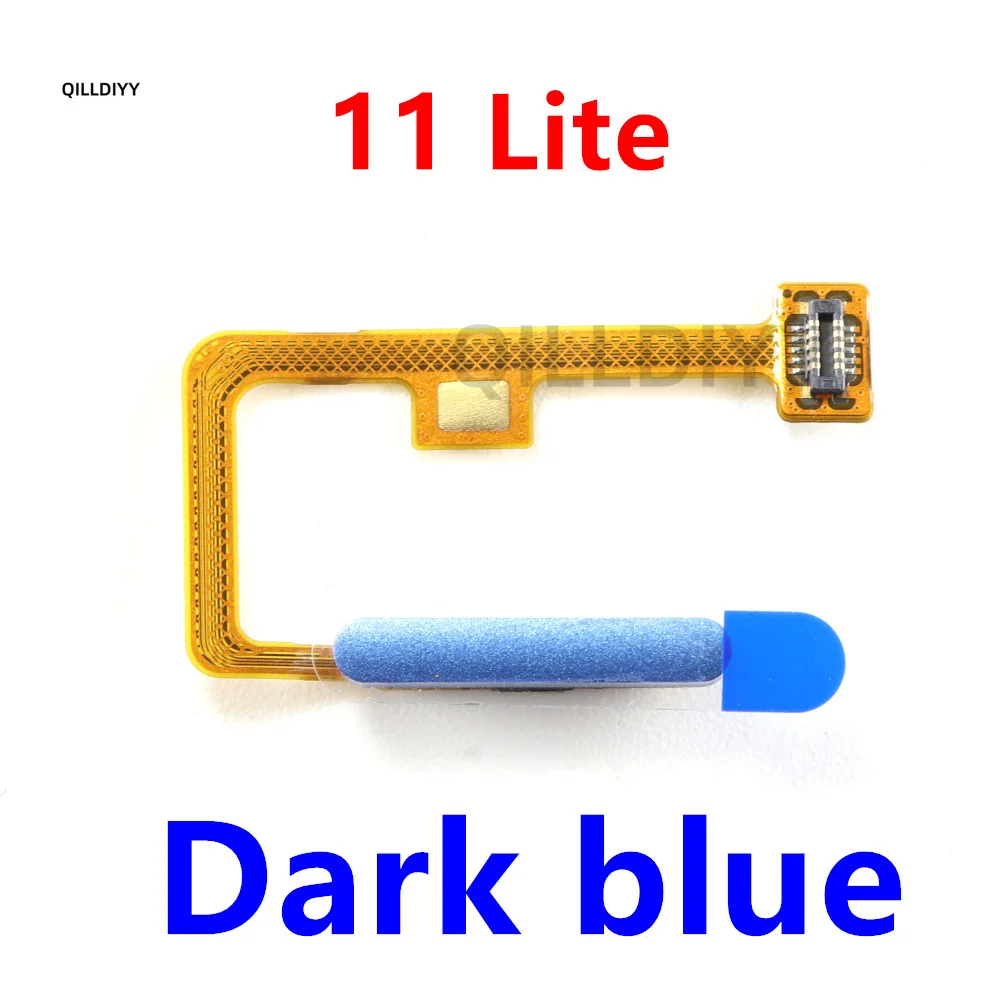 Xiaomi mi 11 lite,フレックスケーブル,交換部品用の指紋センサー