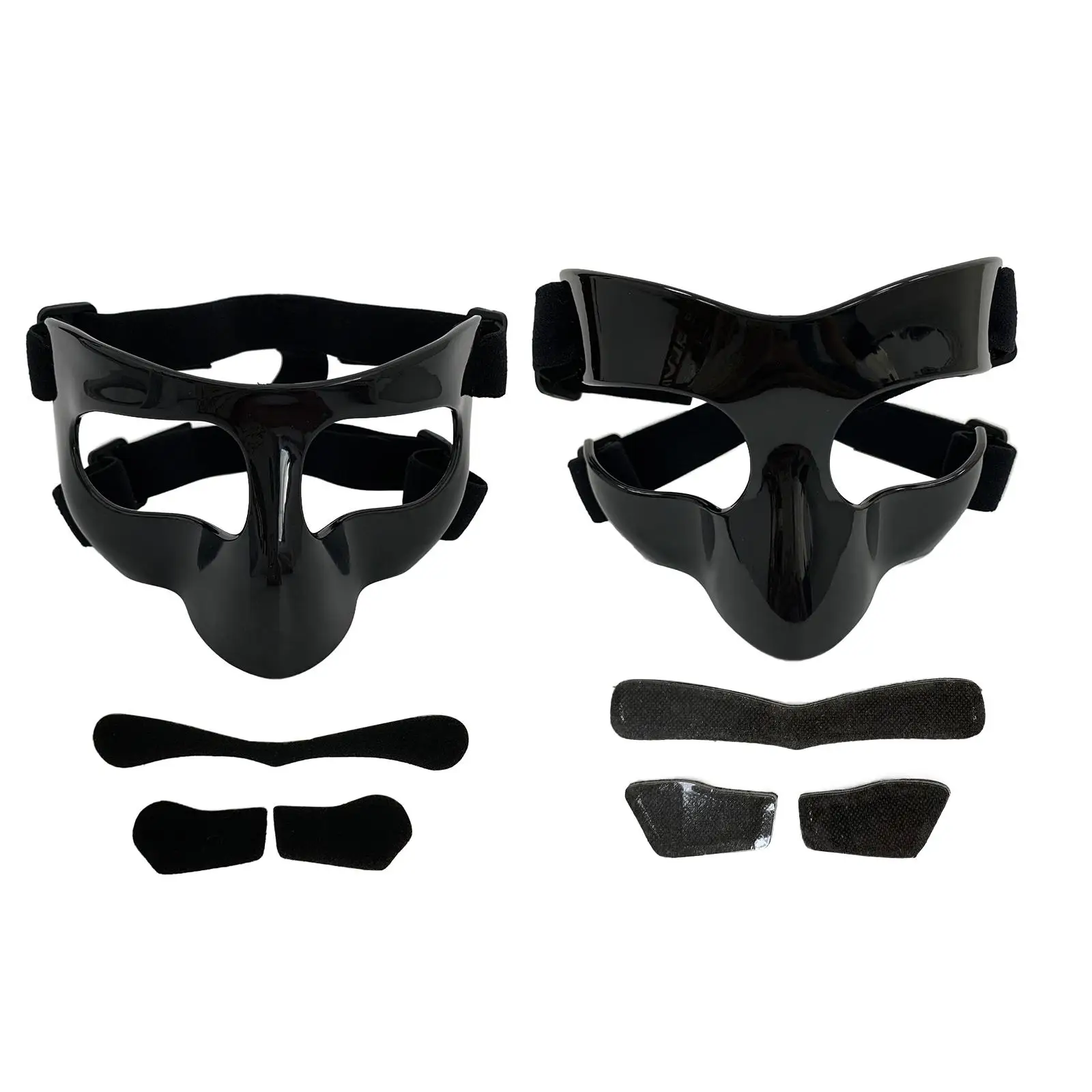 

Basketball Mask Face Mask Adjustable Belt Men Women Broken Nose Protector Nose