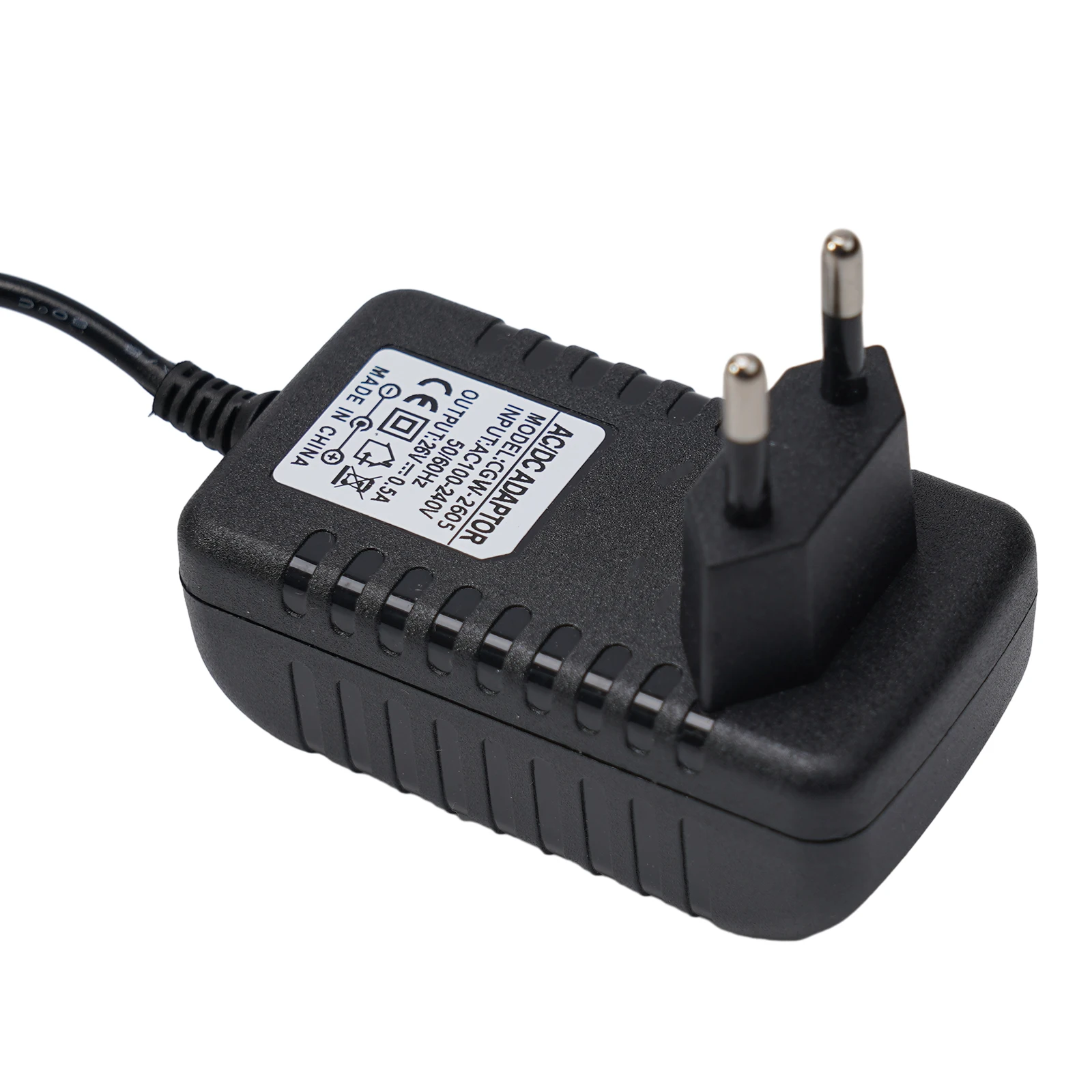 SPORTARC Ladegerät Für Grundig VCP3830 Staubsauger – 26V, 0,6A, Euro-Stecker, Schwarz