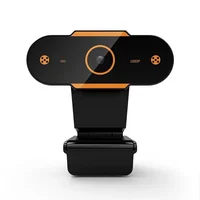 Computer Webcam HD 1080P Webcast Video Chat Tablet USB Webcam Built-in Microphone Clear Radio Can Be Used for Company Meeting 1