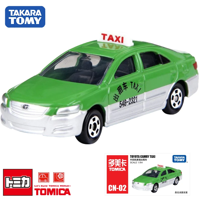 Takara Tomy Tomica CN-02 Toyota Camry Taxi 1/64 Metal Diecast