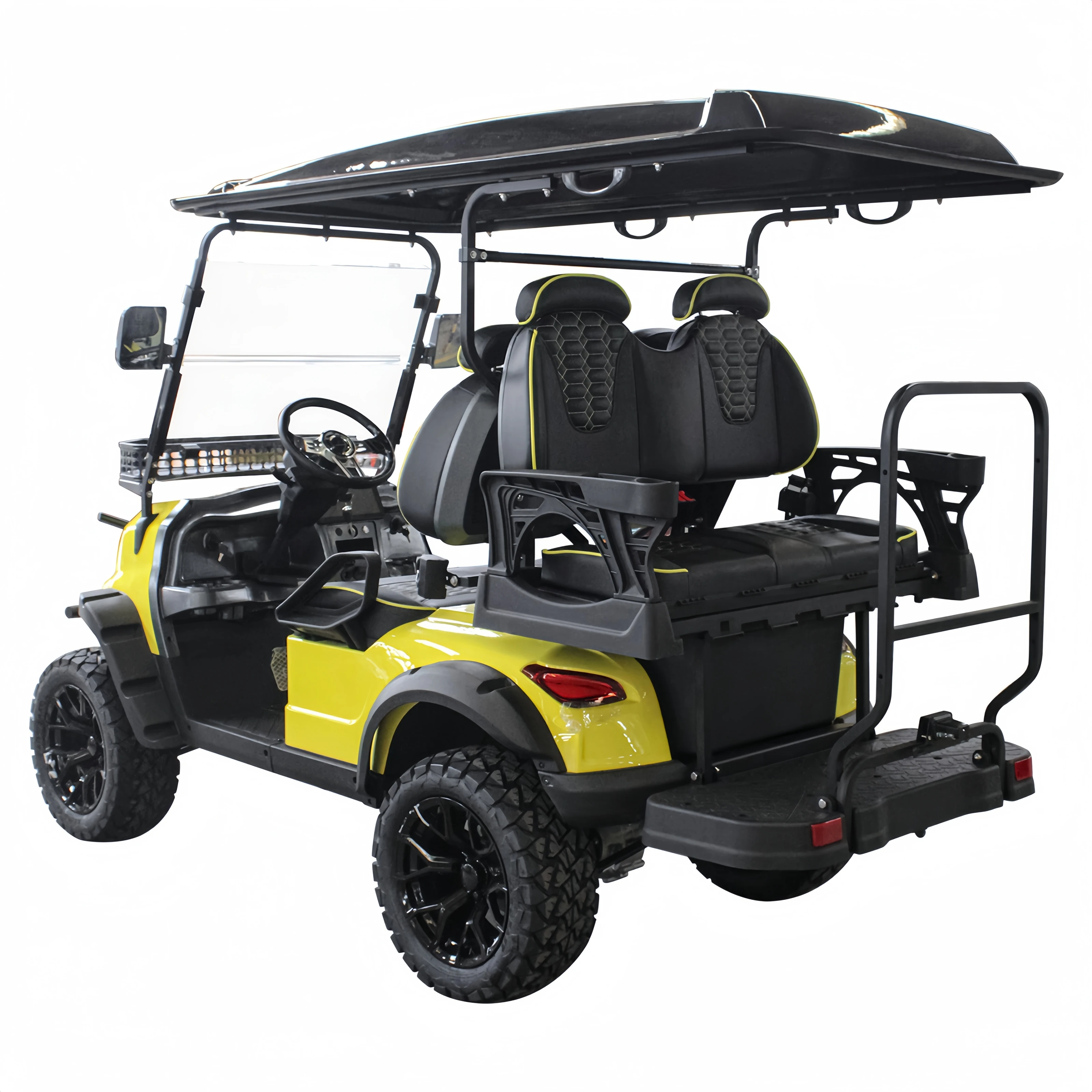 Lifted 2 4 6 Seat Electric Lithium Battery Golf Cart Hunting Golf Buggy car with DOT EEC