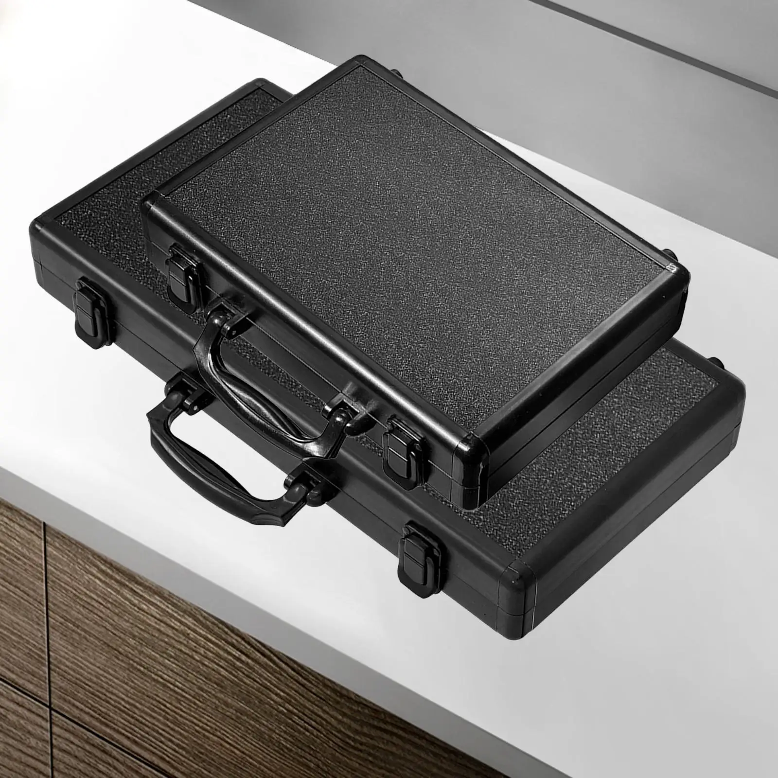 Aluminum Carrying Case Storage Carry Case for Valuables Cosmetics Tools